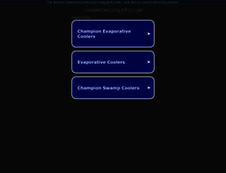 championcoolers.com screenshot