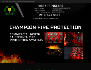 championfireprotection.net screenshot
