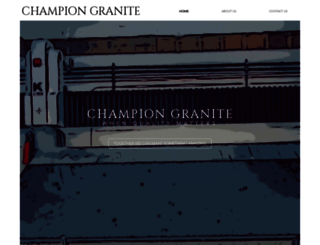 championgranite.com screenshot