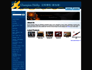 championhobby.com screenshot