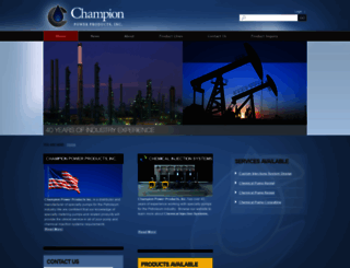 championpowerproducts.com screenshot