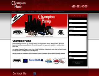 championpump.com screenshot