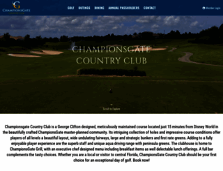 championsgatecountryclub.com screenshot