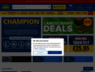 championtimber.com screenshot