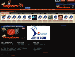 champselector.com screenshot