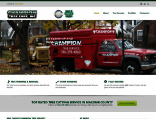 champtreeservice.com screenshot
