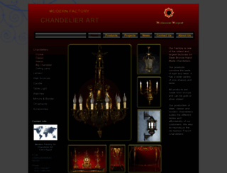 chandelierart-eg.com screenshot