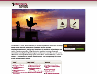 chandigarheducation.net screenshot