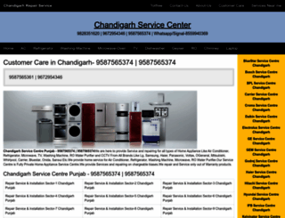 chandigarhservicecentre.com screenshot