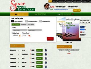 chandigarhtaxiwala.com screenshot