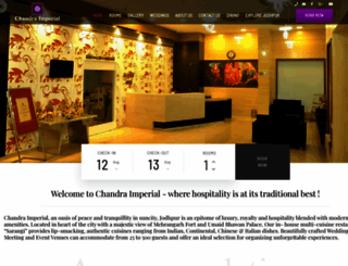 chandraimperial.com screenshot