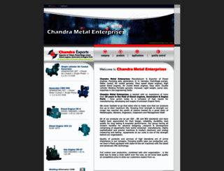 chandrametalgroup.com screenshot
