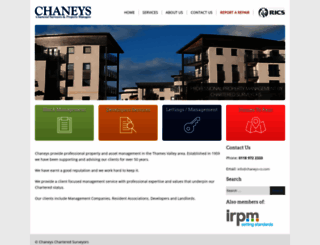 chaneys-cs.com screenshot