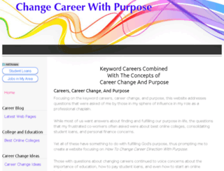 change-career-with-purpose.com screenshot
