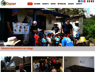 change-onlus.org screenshot