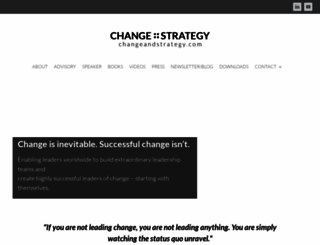 changeandstrategy.com screenshot