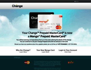 changedebitcard.com screenshot