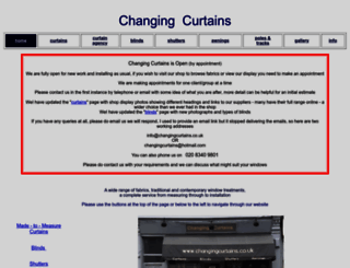 changingcurtains.co.uk screenshot