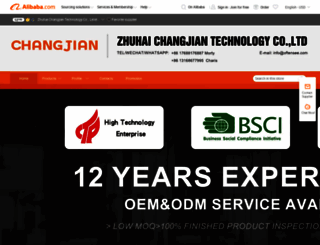 changjian365.en.alibaba.com screenshot