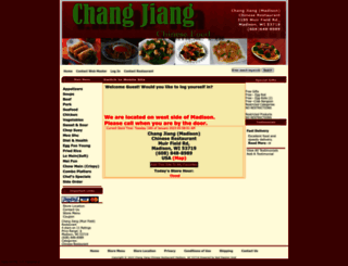 changjiangchinesefood.com screenshot