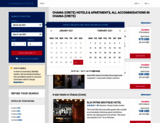 chaniatownhotels.com screenshot