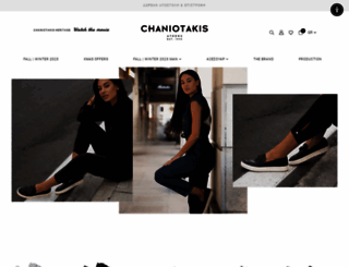 chaniotakis.com screenshot