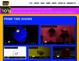 channel101.com screenshot