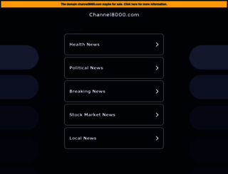 channel8000.com screenshot