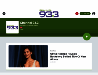 channel933.com screenshot