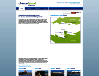 channelislandferry.com screenshot