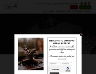 chanoyuspa.com.au screenshot