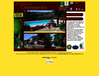 chanteperdrix.com screenshot