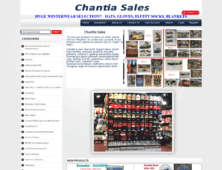 chantiasales.com screenshot