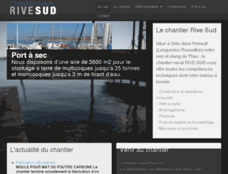 chantier-rivesud.fr screenshot
