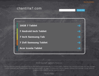 chantilla7.com screenshot