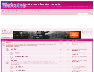 chantroitinhoc.niceboard.org screenshot