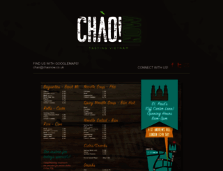 chaonow.co.uk screenshot