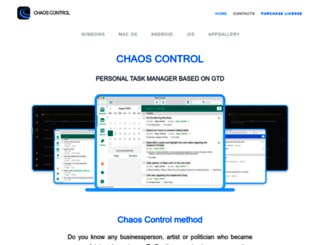 chaos-control.mobi screenshot