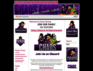 chaosarmycp.wordpress.com screenshot