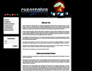 chaoscoder.com screenshot