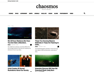 chaosmosnews.net screenshot
