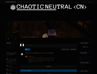 chaoticneutralffxiv.guildwork.com screenshot