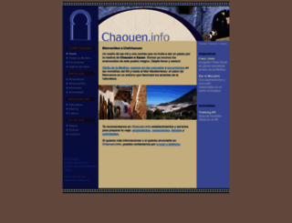chaouen.info screenshot