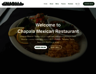 chapalamexicanrestaurant.net screenshot