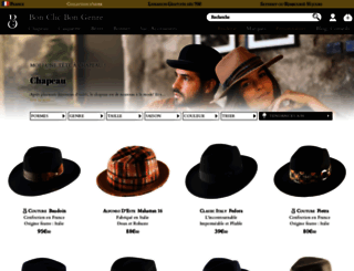 chapeau.bon-clic-bon-genre.fr screenshot