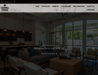 chapel-trace-apts.com screenshot