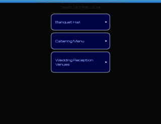 chapelcatering.co.uk screenshot