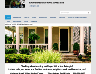 chapelhillneighborhoods.com screenshot