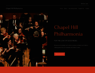 chapelhillphilharmonia.org screenshot