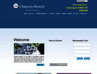 chaperonbiotech.com screenshot